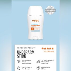 Never opened- Carpe Antiperspirant